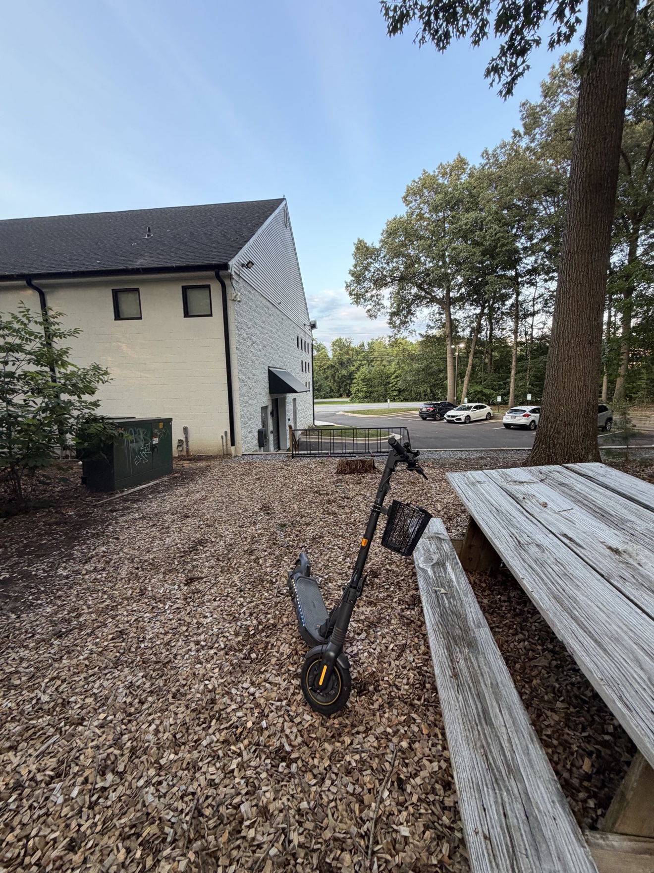 The Reserve in Pasadena, right off the bike trail with the parking lot out front